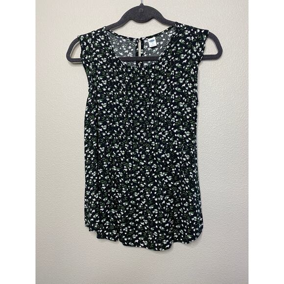 Old Navy Sleeveless Tank Floral Print Size XS - Picture 1 of 6